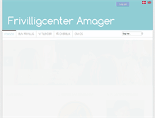 Tablet Screenshot of frivilligcenteramager.dk